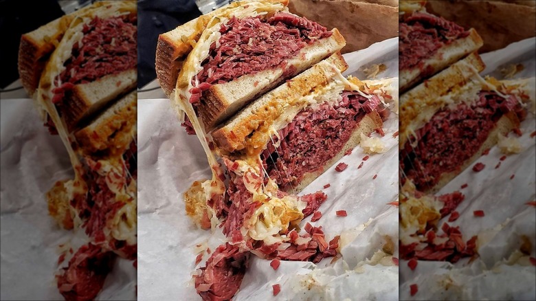 Reuben sandwich