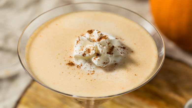 Pumpkin pie martini