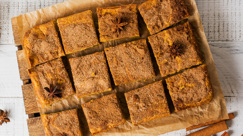 pumpkin bars