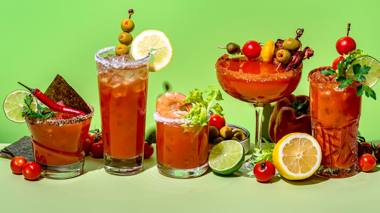 bloody mary cocktails