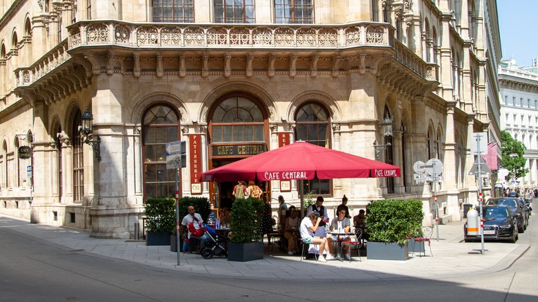 Cafe Central coffeehouse in Vienna 