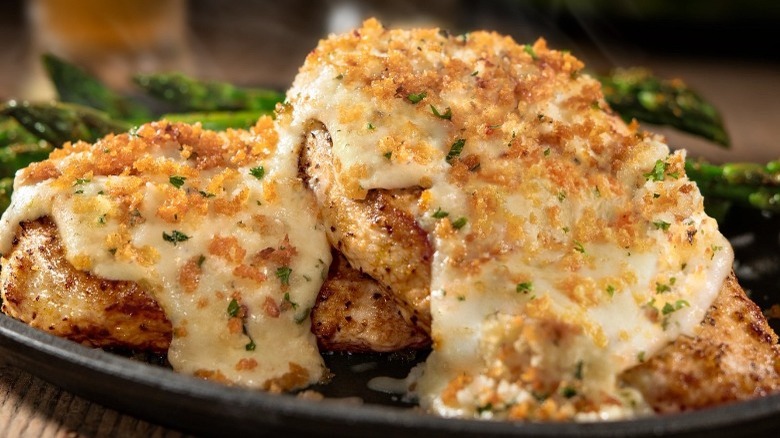 Longhorn Steakhouse parmesan crusted chicken