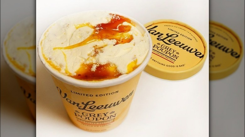 Van Leeuwen's Grey Poupon ice cream