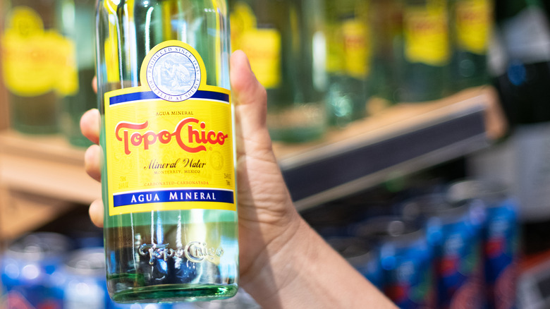 Bottle of Topo Chico