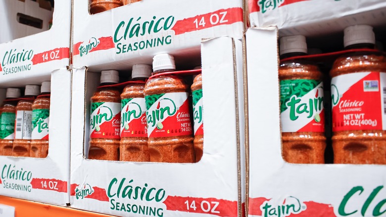 Display of Tajin seasoning