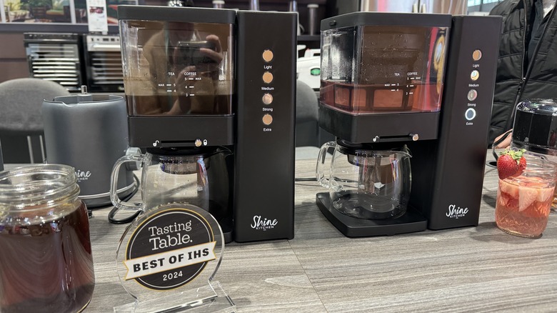 The Shine Rapid Cold Brew Coffee and Tea Machine with Vacuum Extraction SCB-100