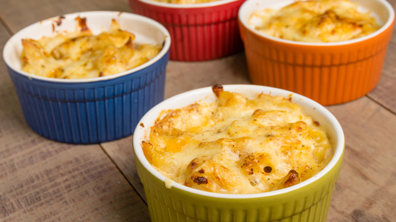 crab baked macaroni and cheese