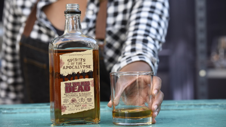 Walking Dead straight bourbon whiskey