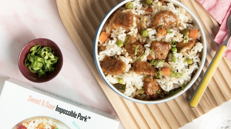 Impossible Bowls in Sweet Sour Pork flavor