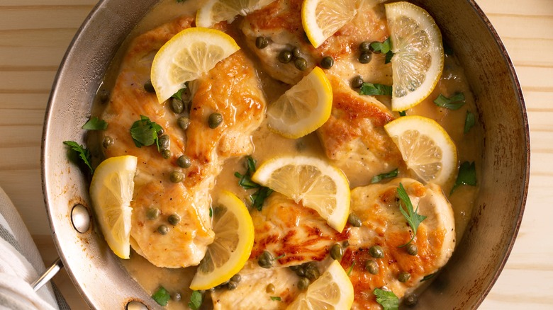 lemon chicken one pan meal