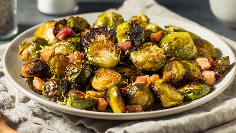 roasted Brussels sprouts