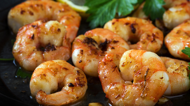 Roasted shrimp