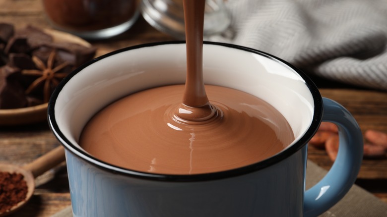 Creamy hot chocolate