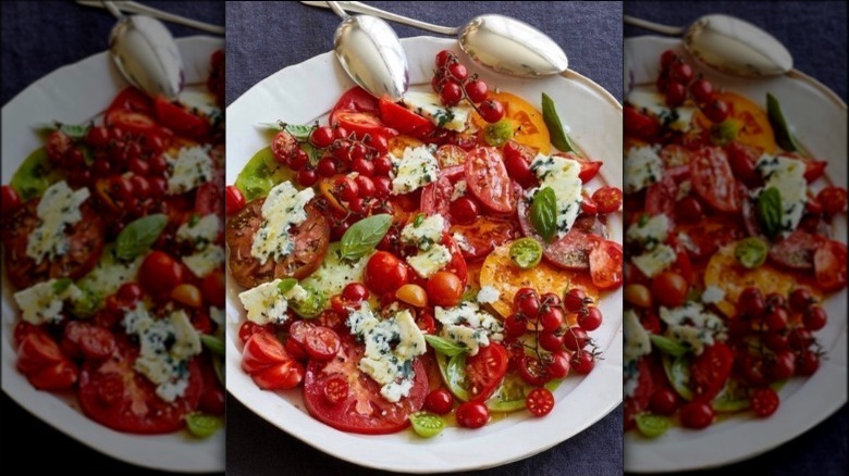 Heirloom Tomato & Blue Cheese Salad