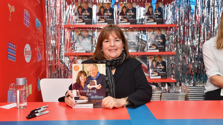 Ina Garten at book signing