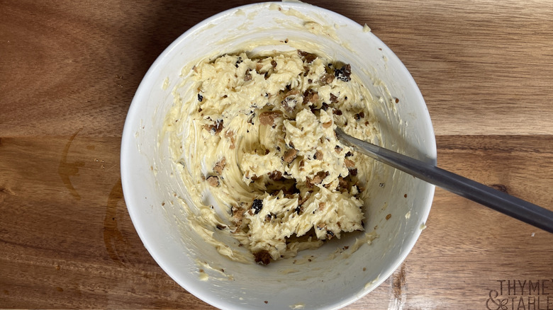 truffle butter in bowl