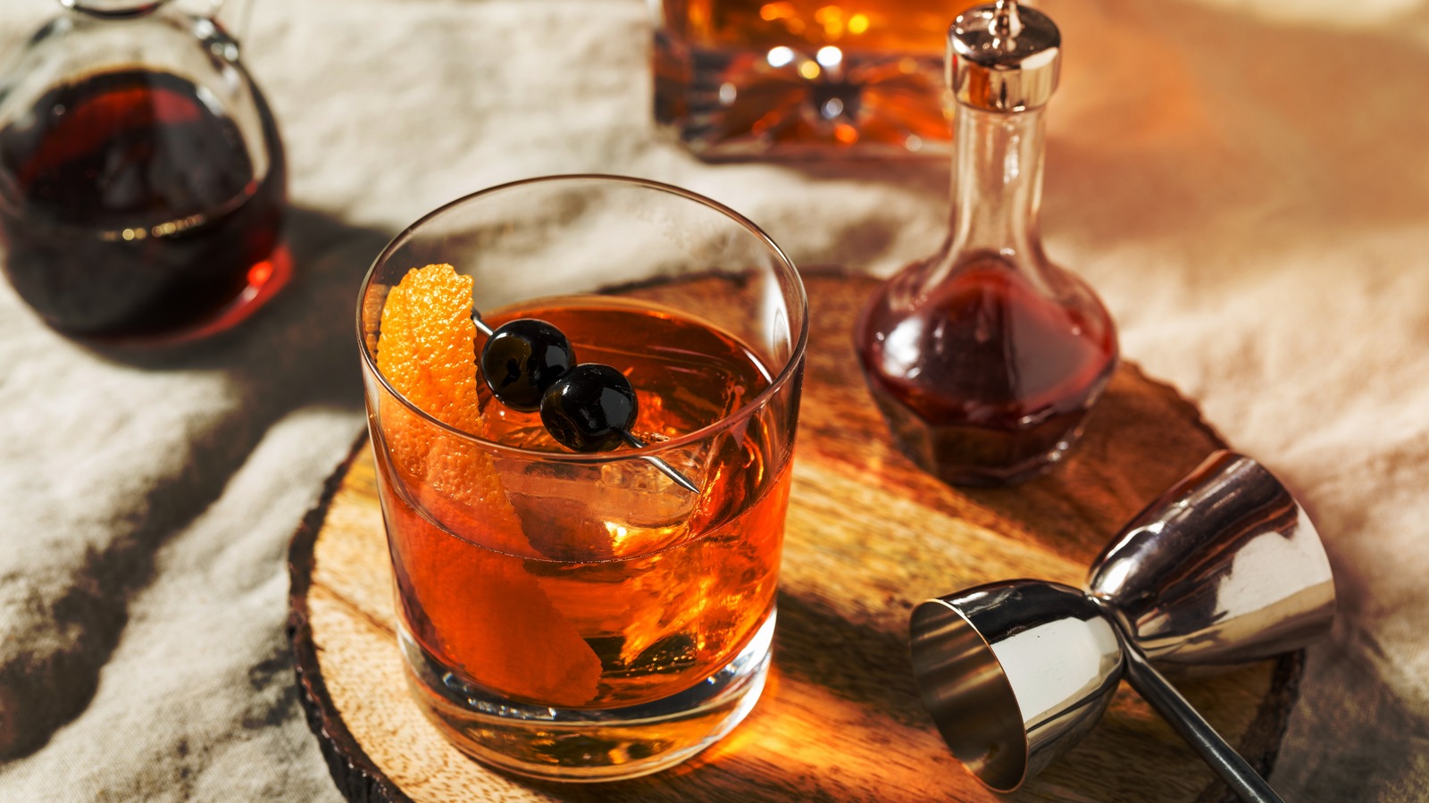 Bourbon Old Fashioned with Vanilla