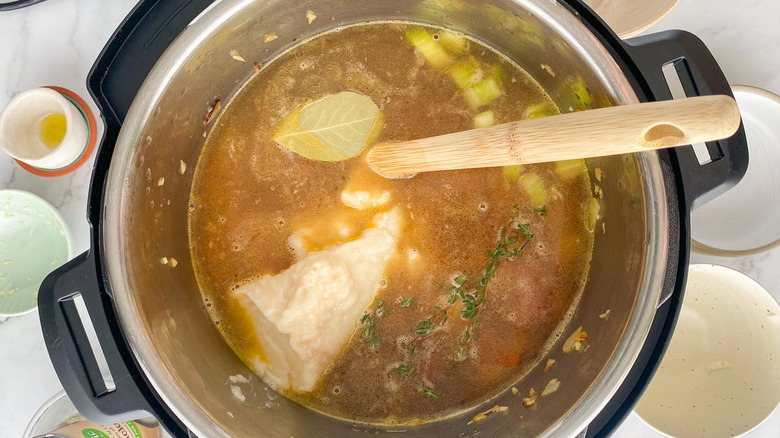 soup in instant pot