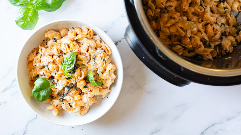 Pasta bowl with Instant Pot