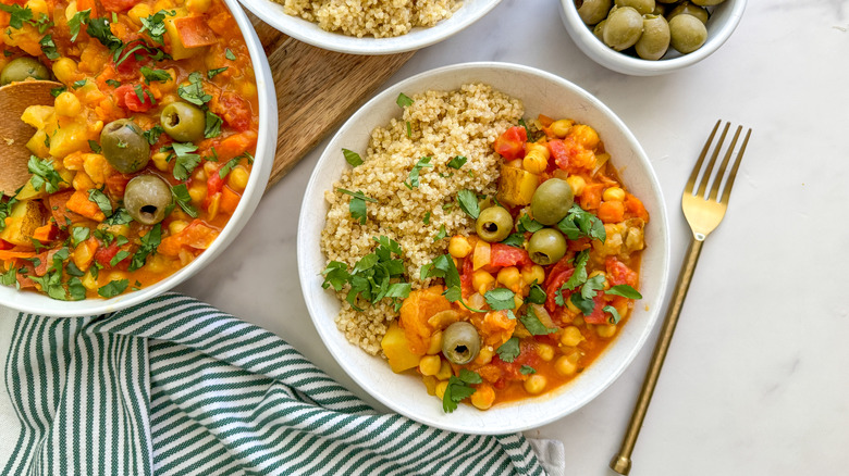 tagine with quinoa