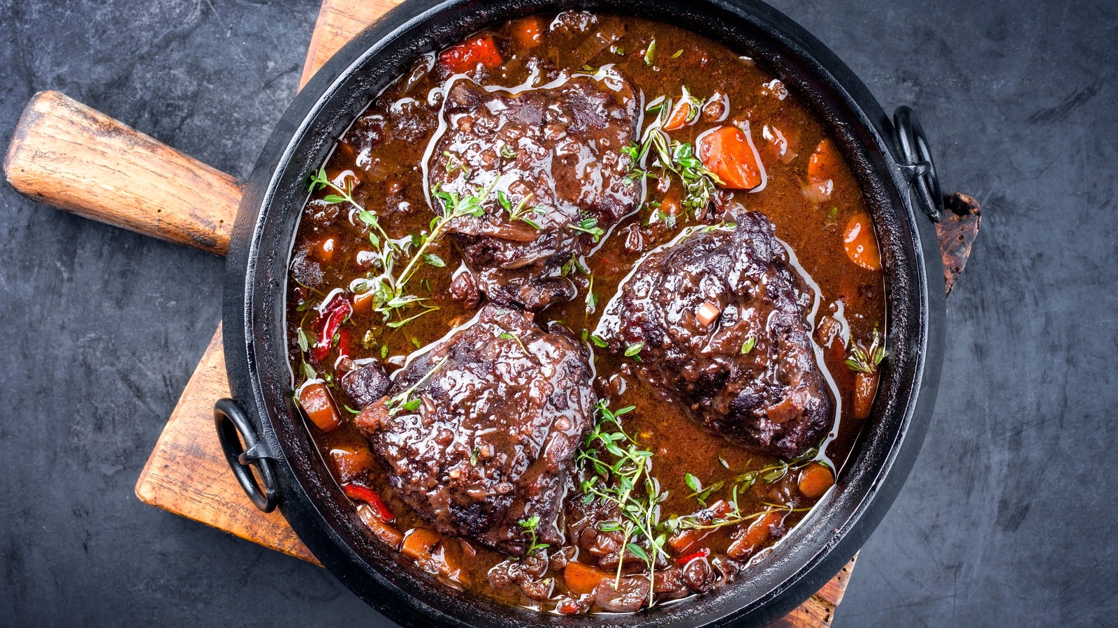 Instead Of A Full Boil, Simmer Beef For A More Tender Texture