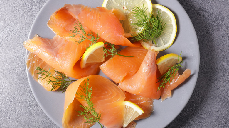 Smoked salmon