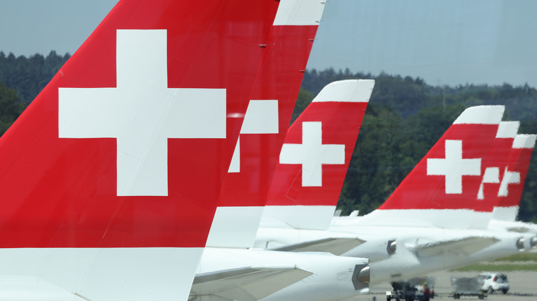 Swiss Airlines planes