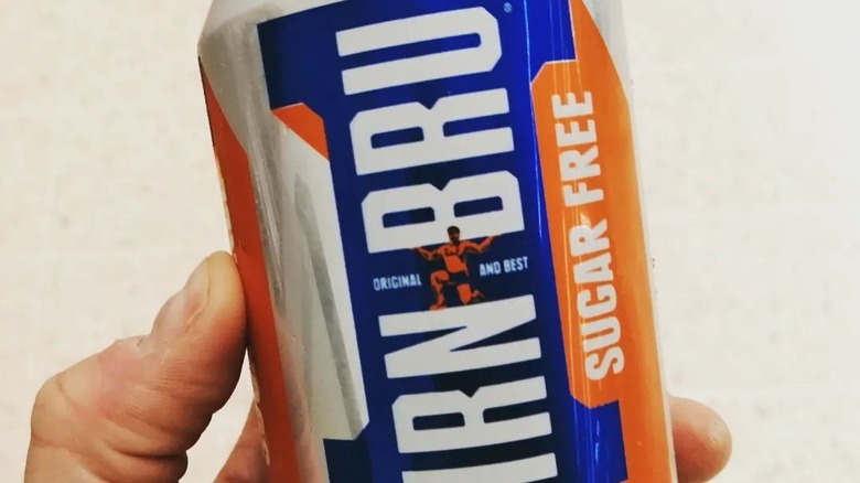 can of Irn Bru sugar free