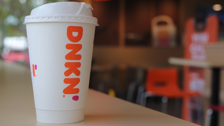 Dunkin' coffee to go