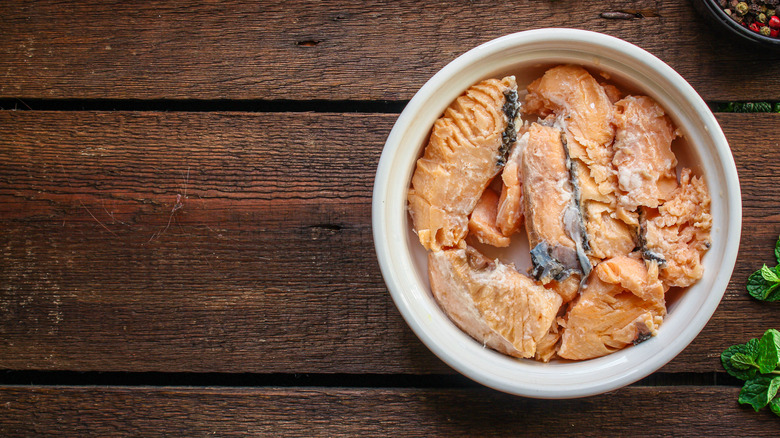 canned salmon