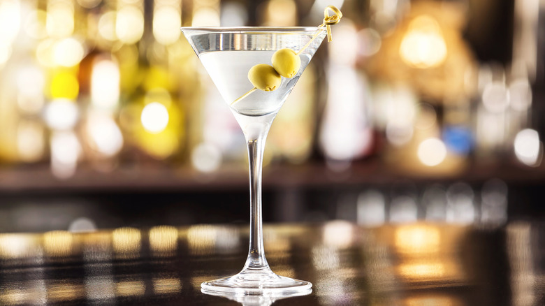 Dirty martini