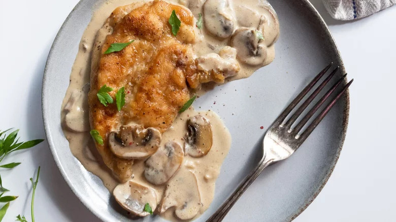 chicken marsala with mushrooms