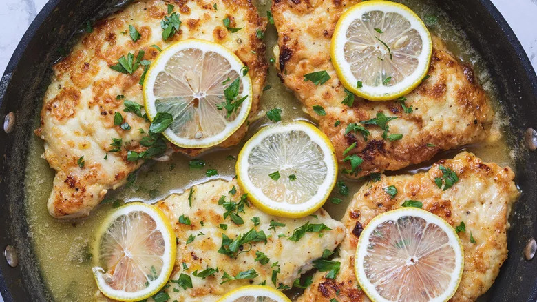 chicken with lemon and herbs