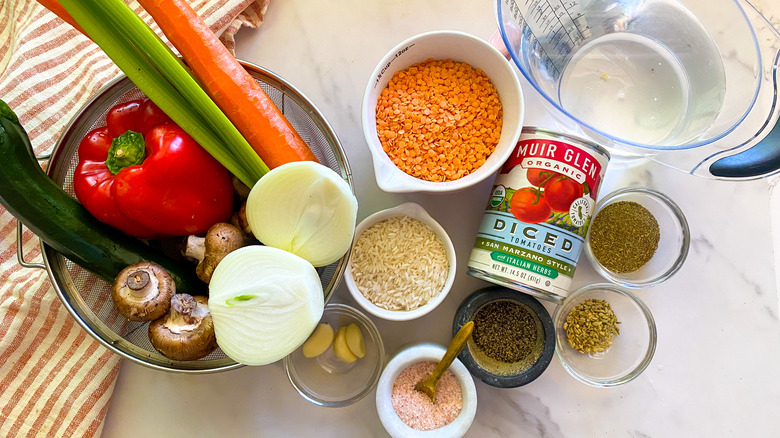 ingredients for italian casserole