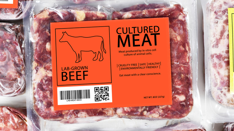 cultured lab-grown beef