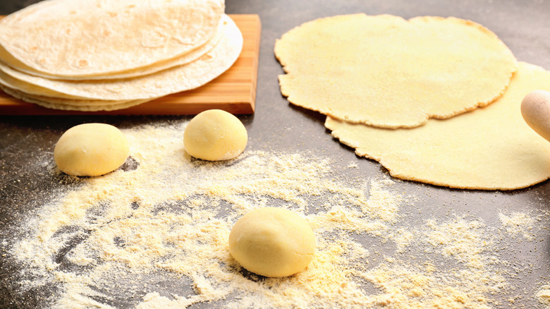 Homemade tortillas