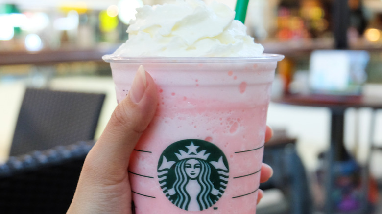 Raspberry Frappuccino 