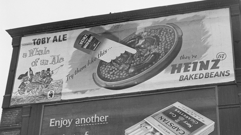 1960s Heinz baked beans advertisement