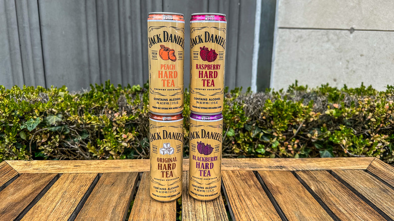 Jack Daniel's hard tea cans
