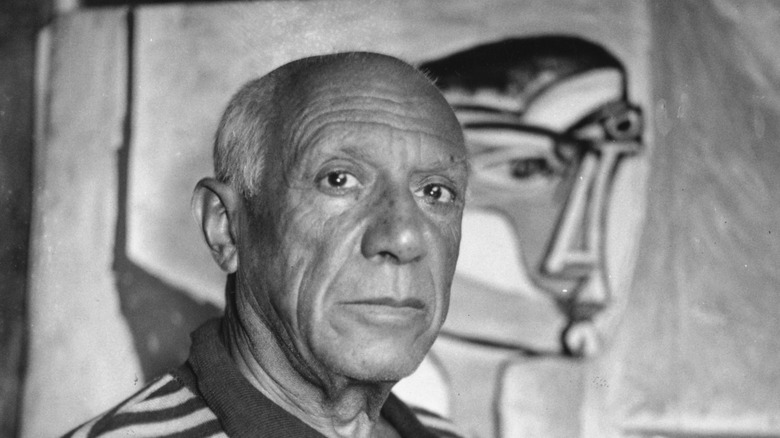 Picasso in the studio