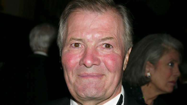 Jacques Pépin smiling at event 