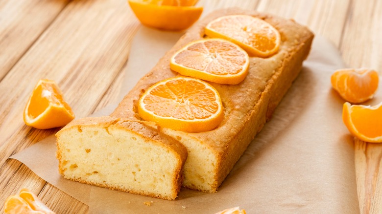 Orange pound cake 