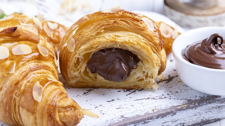 Chocolate croissant