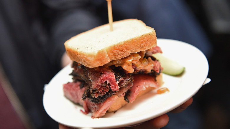 Katz's pastrami sandwich