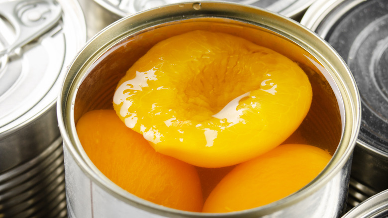 can of peaches