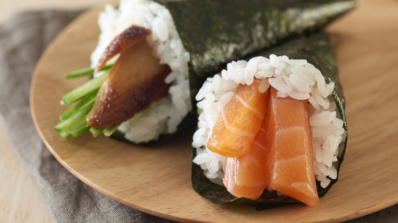 Japanese hand rolls