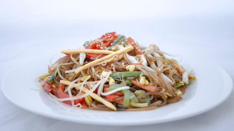 Vegetarian japchae