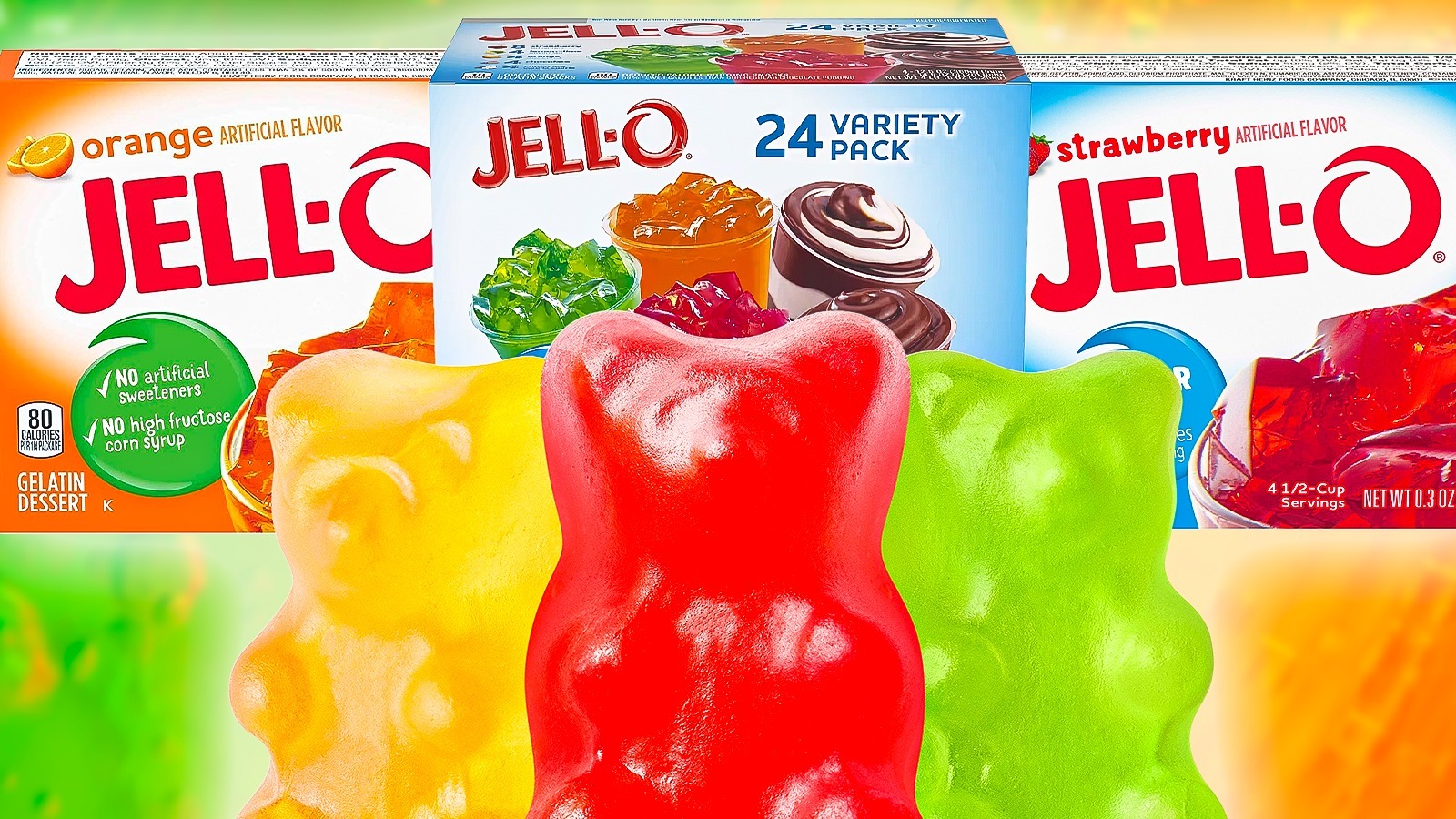 Jell-O Gummy Bears Taste Like The Real Thing And Only Require 3 Ingredients