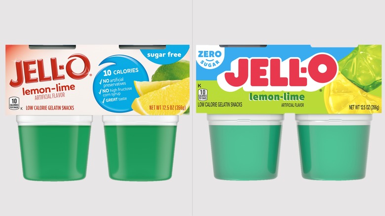 Jell-O New and old Logo