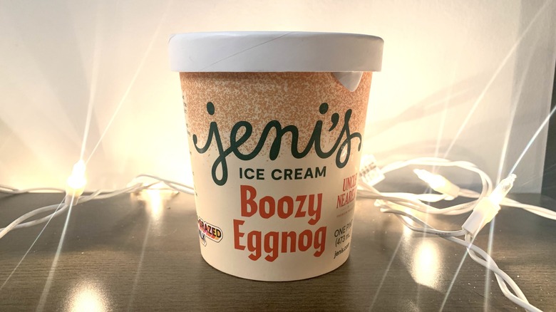 Jeni's Boozy Eggnog Ice Cream